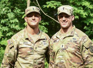 First duty station, little brother joins big brother a year later.