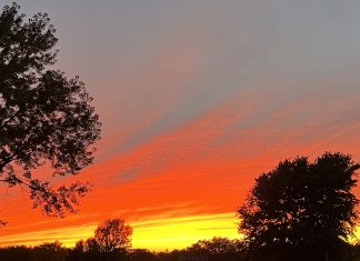 Sky on fire photo by Kara Sepulveda