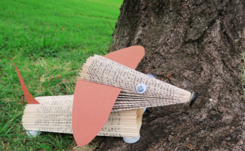 DIY Sausage Dog Book Folding Craft